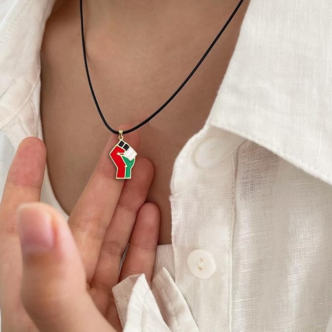 Pendentif la Palestine résiste | Palestine Feel Time™