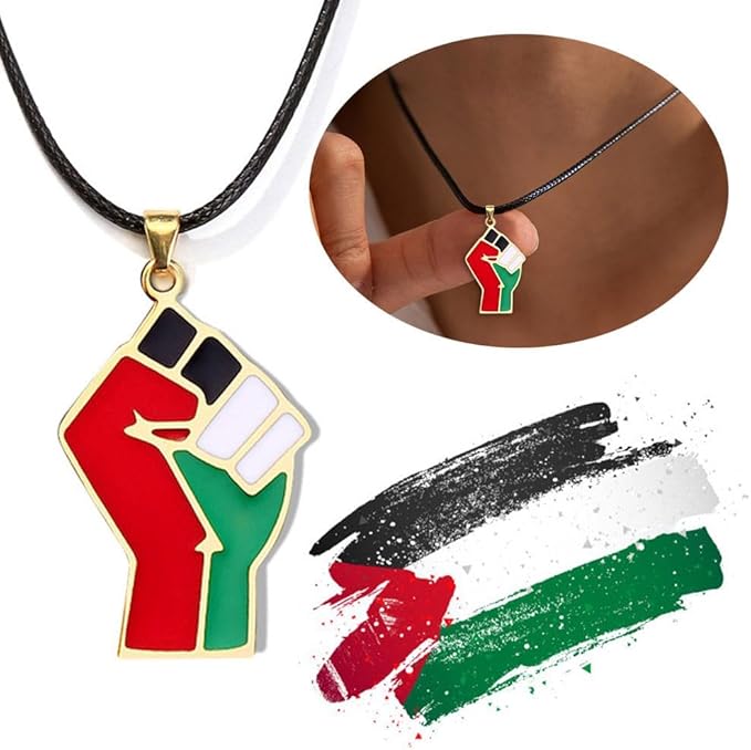 Pendentif la Palestine résiste | Palestine Feel Time™