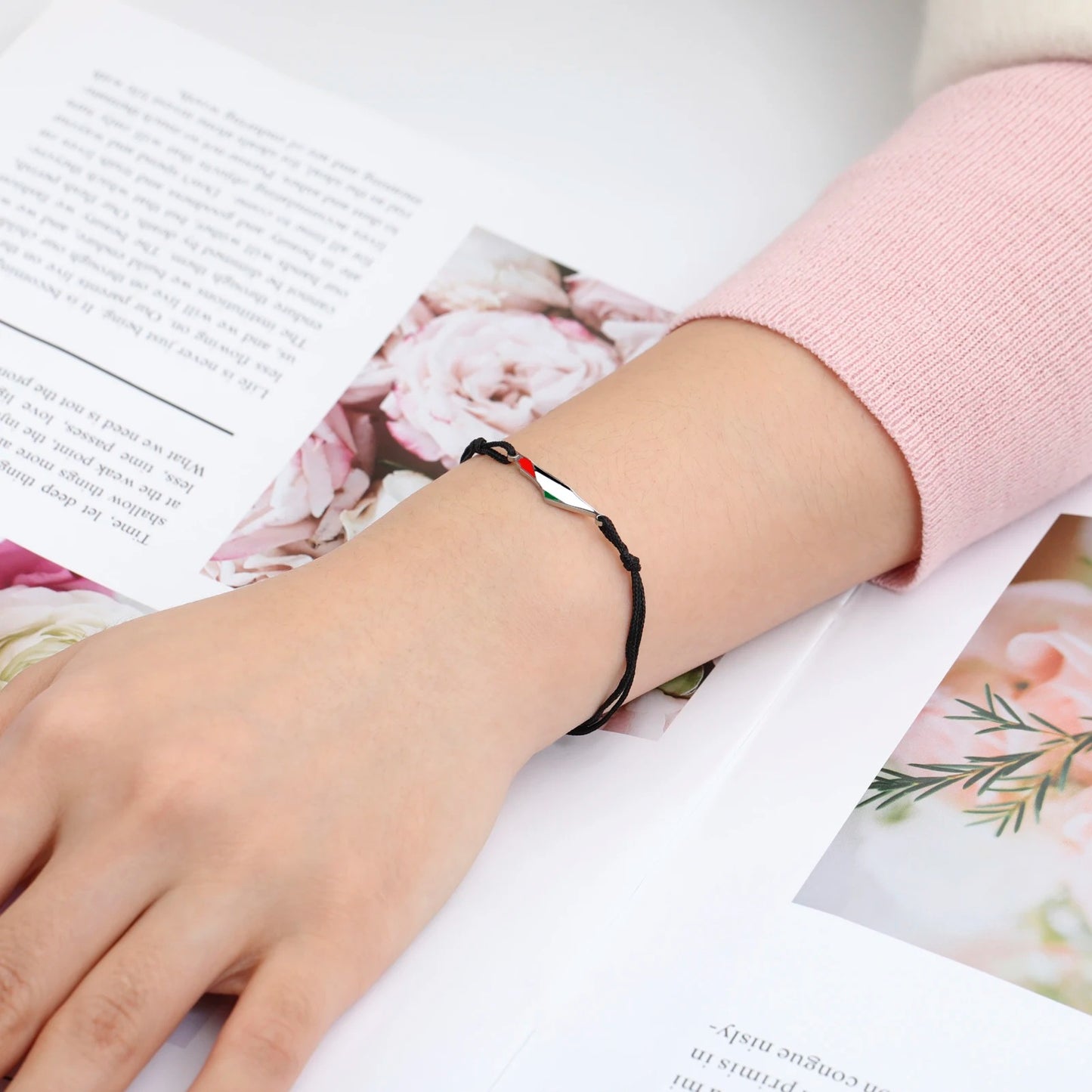 Bracelet carte de la Palestine | Palestine Feel Time™