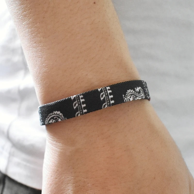 Bracelet Keffieh Palestinien | Palestine Feel Time™