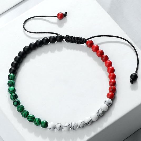 Bracelet perle de la Palestine | Palestine Feel Time™