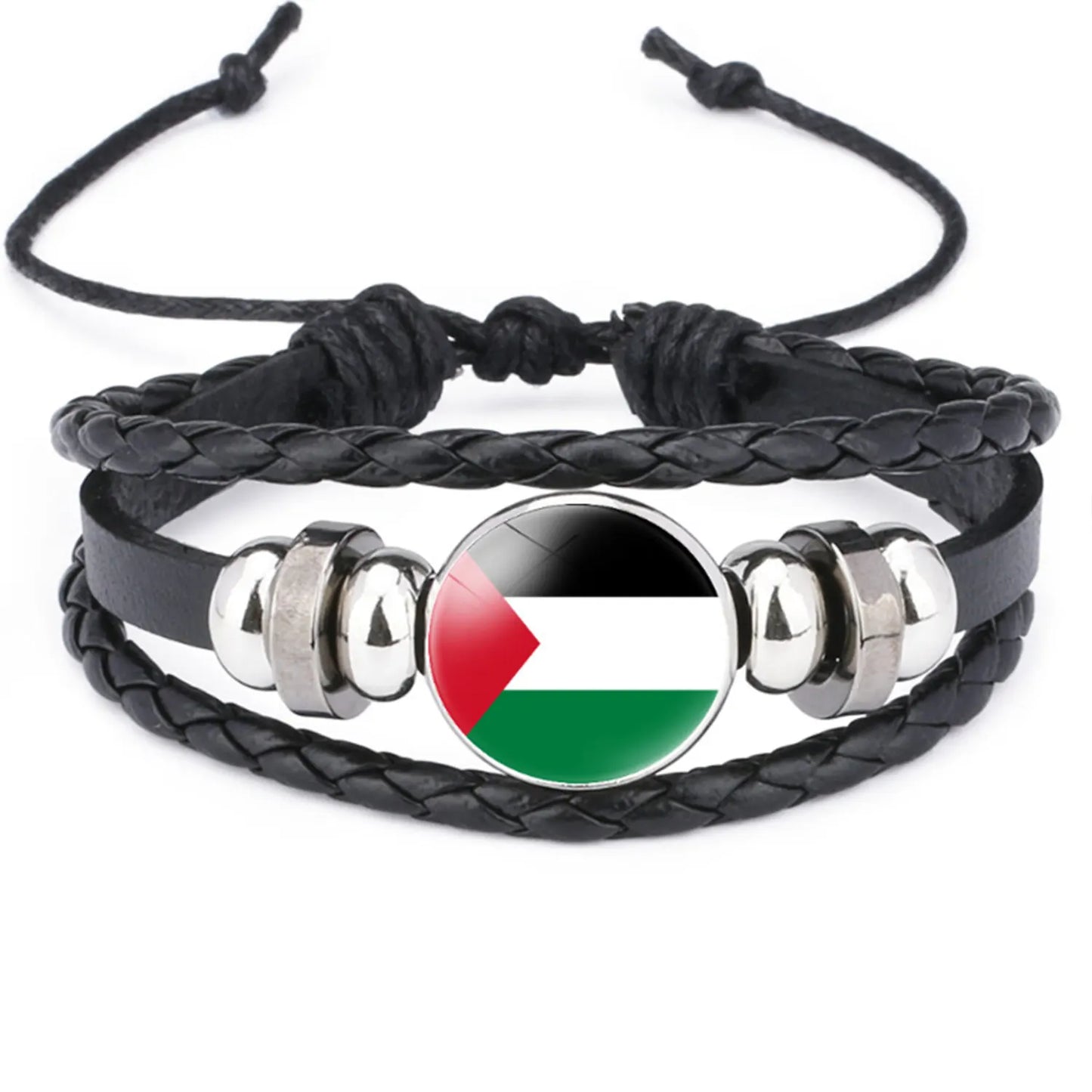 Bracelet drapeau palestinien | Palestine Feel Time™